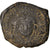 Coin, Maurice Tiberius, Half Follis, 588-589, Thessalonica, VF(30-35), Copper