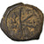 Moneda, Maurice Tiberius, Half Follis, 588-589, Thessalonica, BC+, Cobre