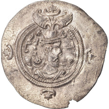 Monnaie, Royaume Sassanide, Chosroès II, Drachme, ZR (Zarang), TTB, Argent
