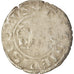 Moneda, Francia, Champagne, Guillaume I, Denarius, 1176-1202, Reims, BC+, Plata