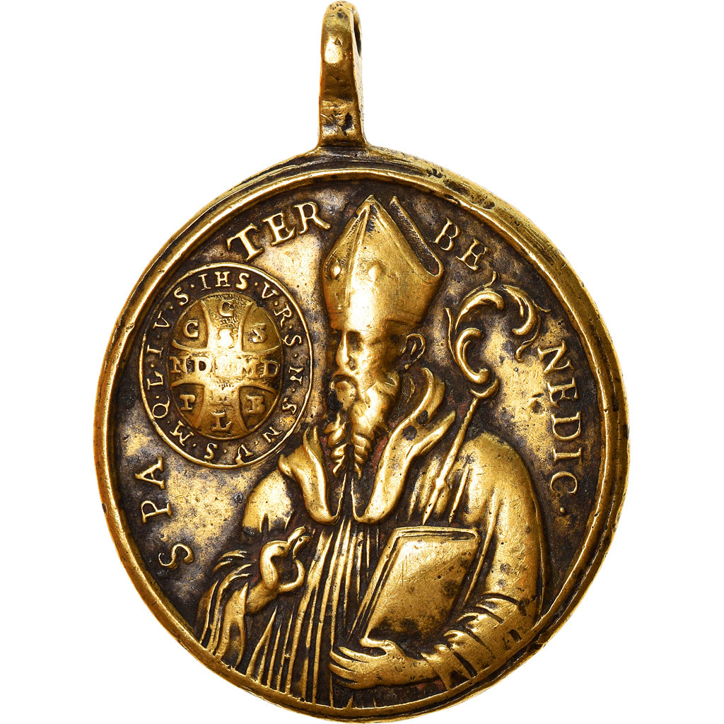 Espagne, Médaille, Notre Dame de Montserrat, Religions & beliefs, TTB, Laiton