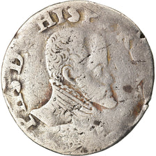 Monnaie, Pays-Bas espagnols, BRABANT, Philippe II, 1/5 Ecu, TB, Argent