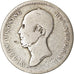 Coin, Netherlands, William II, 25 Cents, 1849, F(12-15), Silver, KM:76