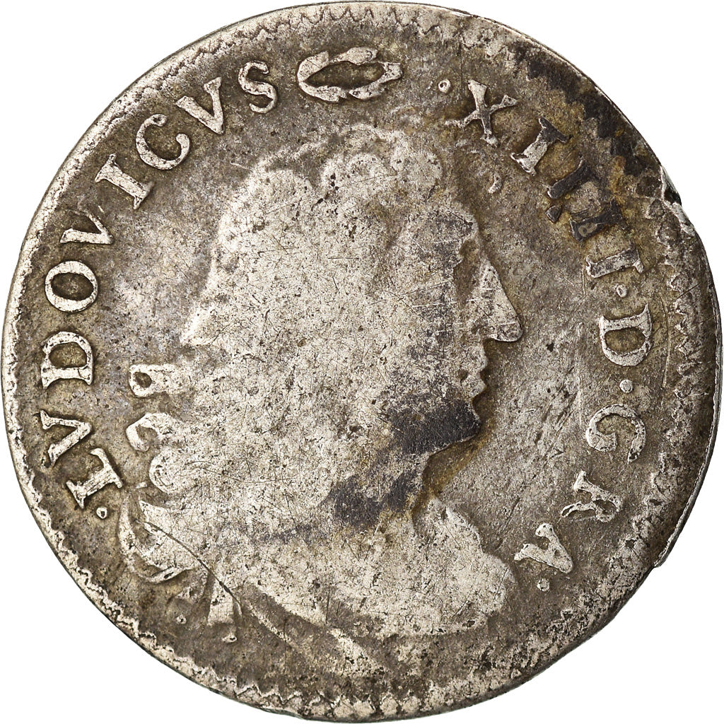 Münze, Frankreich, Louis XIV, 4 Sols des Traitants, 1675, Paris, S, Silber