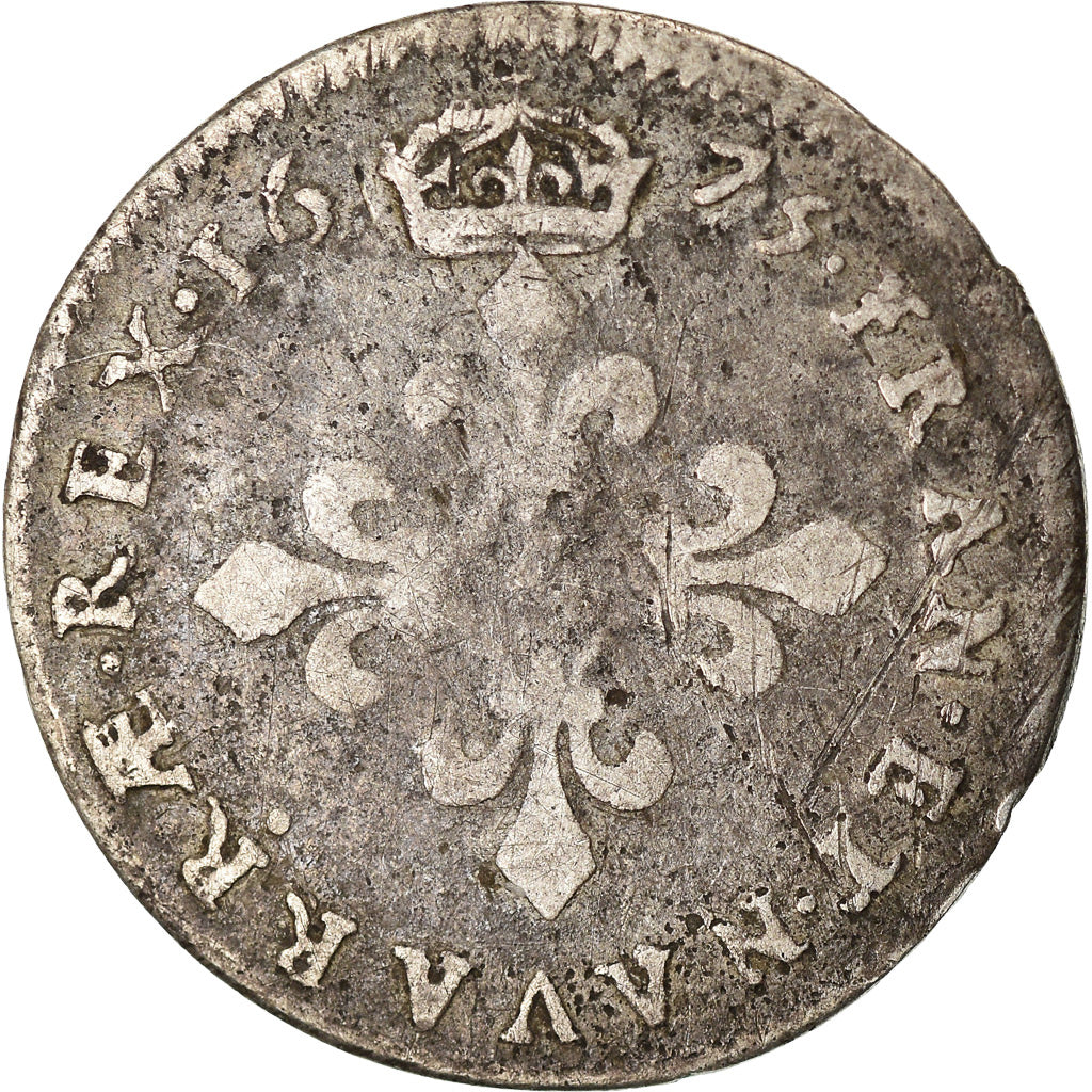 Münze, Frankreich, Louis XIV, 4 Sols des Traitants, 1675, Paris, S, Silber