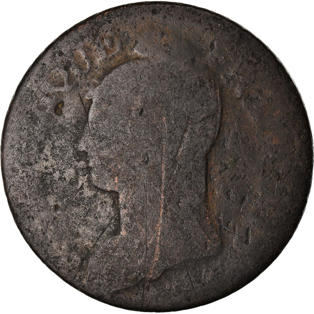 Münze, Frankreich, Dupré, 5 Centimes, AN 9, Strasbourg, SGE, Bronze, KM:640.4