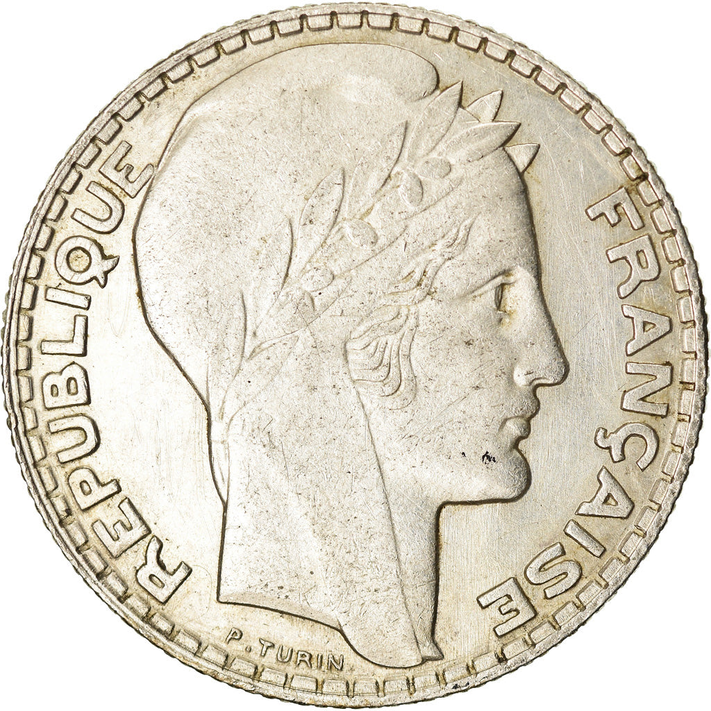 Moneta, Francia, Turin, 10 Francs, 1932, Paris, BB, Argento, KM:878