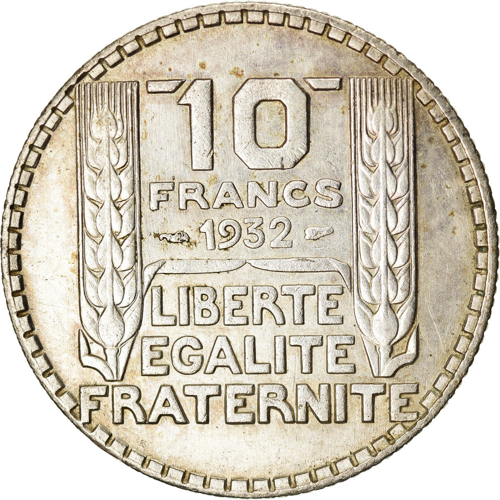 Moneta, Francia, Turin, 10 Francs, 1932, Paris, BB, Argento, KM:878