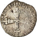 Münze, Frankreich, Henri III, 1/8 Ecu, 1581, Rennes, S, Silber, Sombart:4664