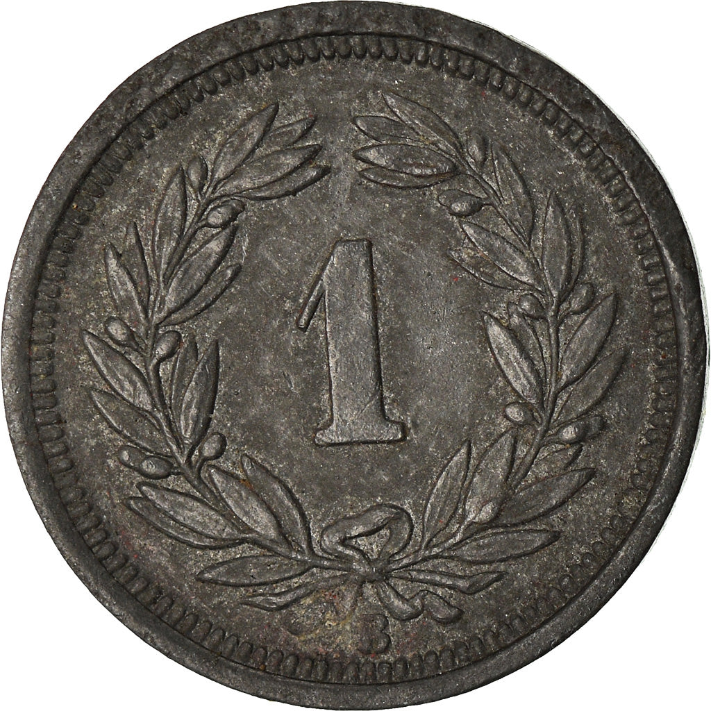 Monnaie, Suisse, Rappen, 1943, Bern, TTB, Zinc, KM:3a