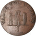 Coin, Gibraltar, 2 Quarts, 1802, VF(30-35), Copper, KM:Tn2.2
