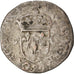 Moneda, Francia, Charles IX, Douzain aux deux C, 1574, Troyes, BC+, Vellón