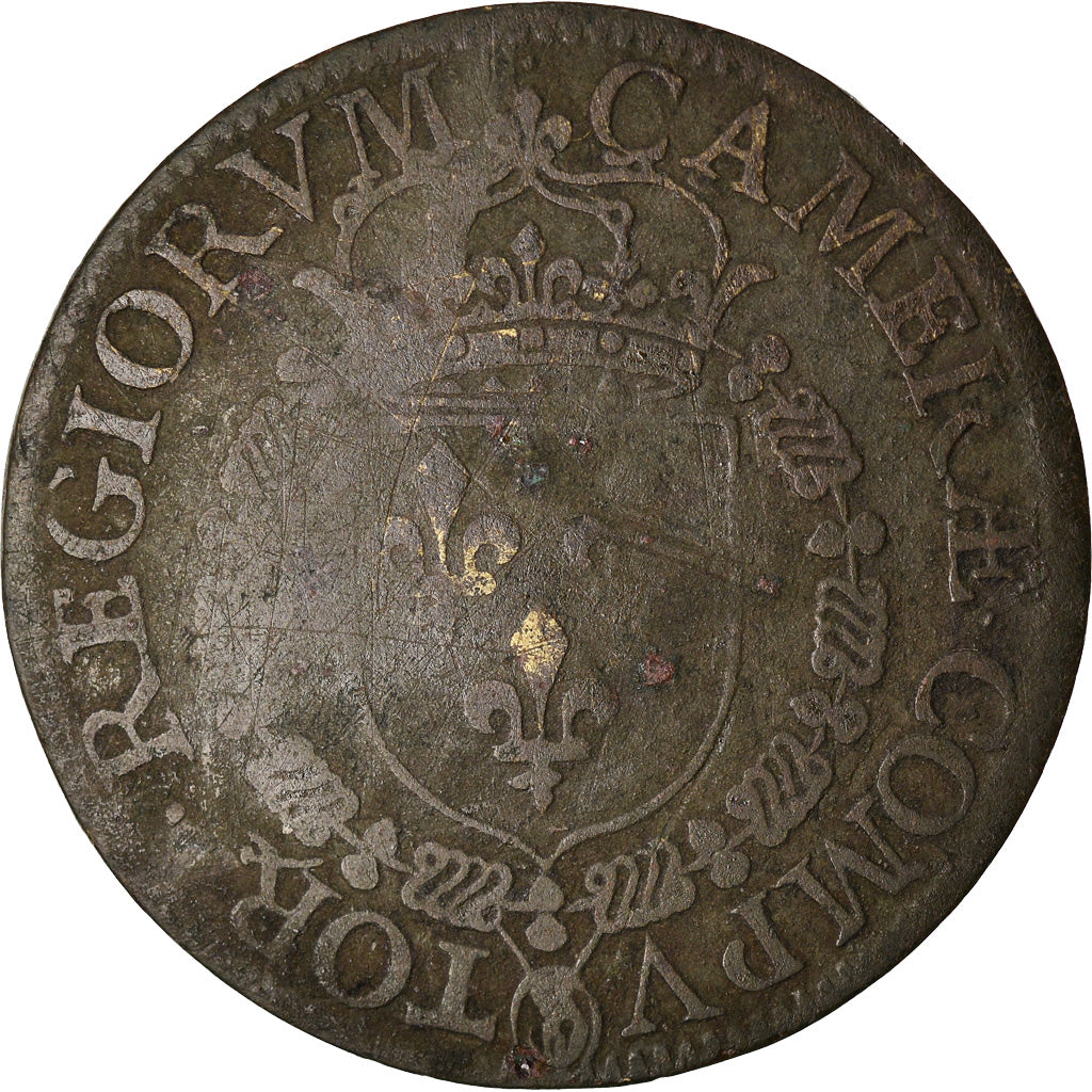 Francja, Token, Królewskie, Charles IX, Chambre des Comptes du Roi, 1579