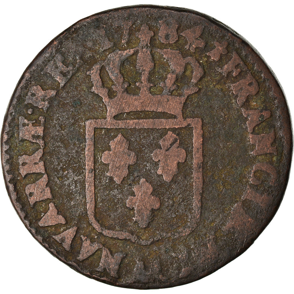 Münze, Frankreich, Louis XVI, Sol ou sou, Sol, 1784, Metz, SGE+, Kupfer