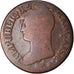 Coin, France, Dupré, 5 Centimes, AN 8, Metz, F(12-15), Bronze, KM:640.2