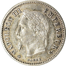 Coin, France, Napoleon III, Napoléon III, 20 Centimes, 1867, Paris, EF(40-45)