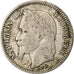 Moneda, Francia, Napoleon III, Napoléon III, Franc, 1866, Paris, BC+, Plata