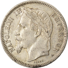 Munten, Frankrijk, Napoleon III, Napoléon III, Franc, 1868, Paris, ZF, Zilver