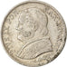 Coin, ITALIAN STATES, PAPAL STATES, Pius IX, Lira, 1866, Roma, EF(40-45)
