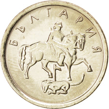 BULGARIA, Stotinka, 2000, KM #237, MS(63), Aluminum-Bronze, 16, 1.79