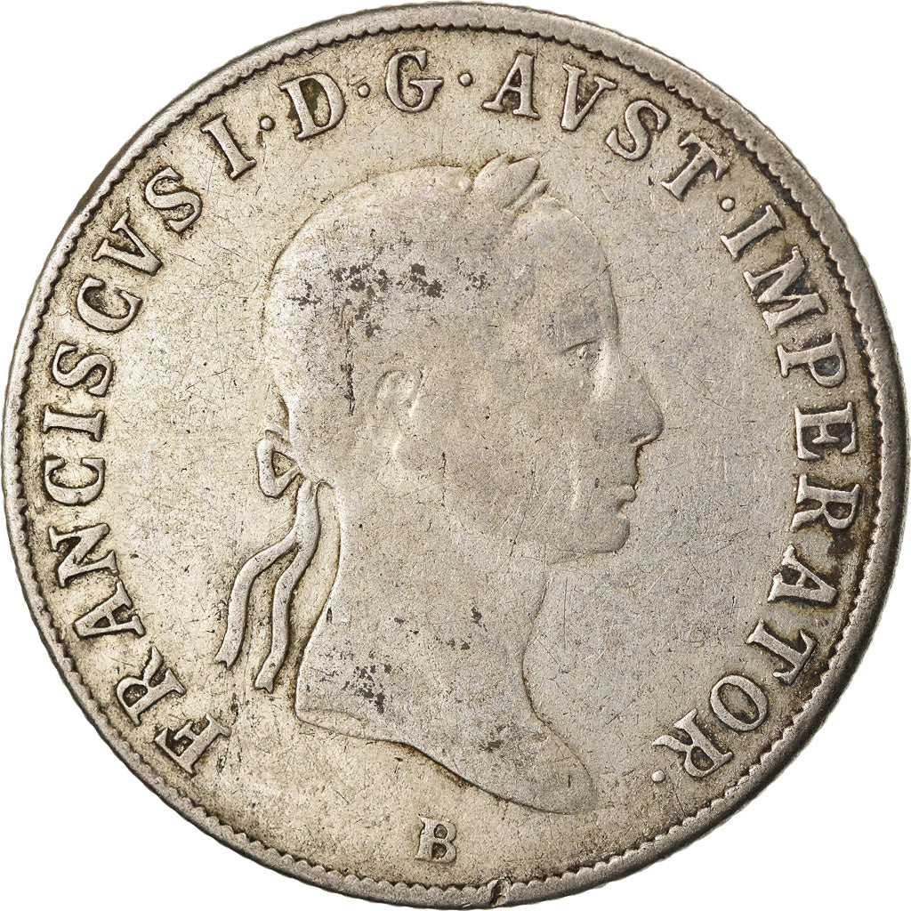 Monnaie, Autriche, Franz II (I), 20 Kreuzer, 1834, Kremnitz, TB, Argent, KM:2147