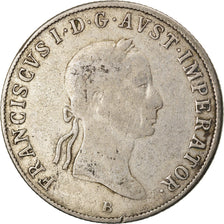 Monnaie, Autriche, Franz II (I), 20 Kreuzer, 1834, Kremnitz, TB, Argent, KM:2147
