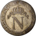 Coin, France, Napoléon I, 10 Centimes, 1808, Strasbourg, VF(30-35), Billon