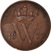 Moneda, Países Bajos, William III, Cent, 1877, BC+, Cobre, KM:100