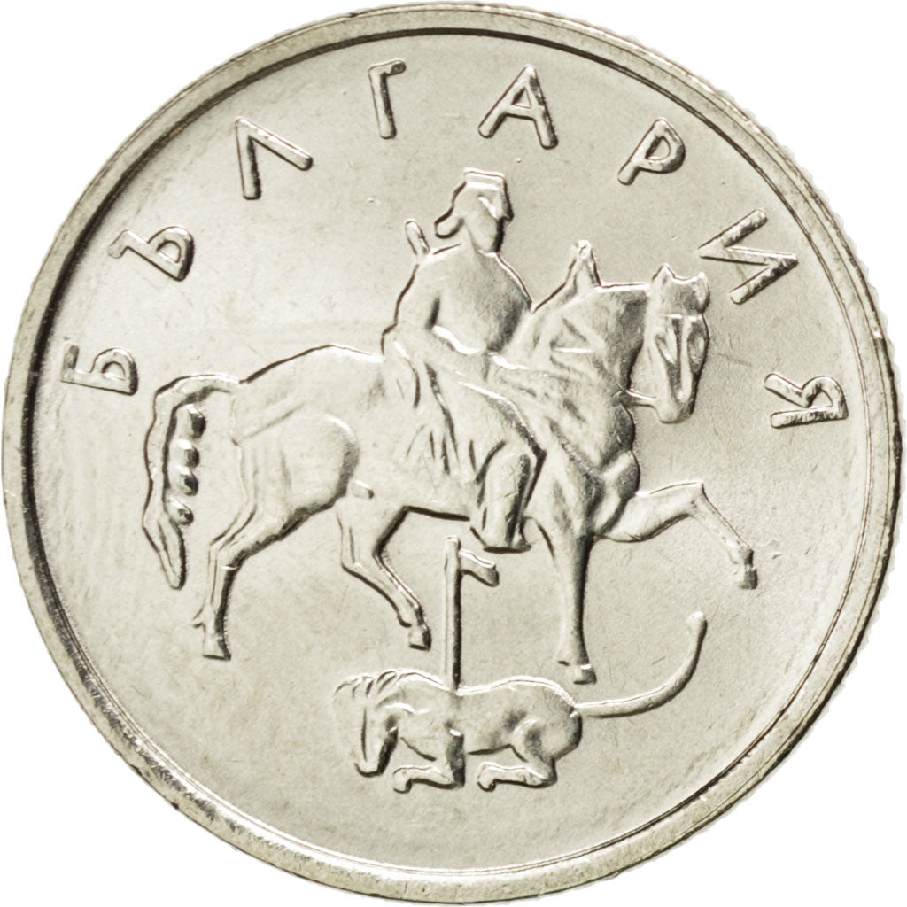 BULGARIA, 10 Stotinki, 1999, Sofia, KM #240, MS(63), Copper-Nickel-Zinc, 18.5,..