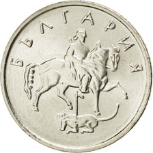 BULGARIA, 10 Stotinki, 1999, Sofia, KM #240, MS(63), Copper-Nickel-Zinc, 18.5,..