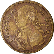 Frankreich, Token, Statue de Louis XVI à Bordeaux, 1790, Nuremberg, SS