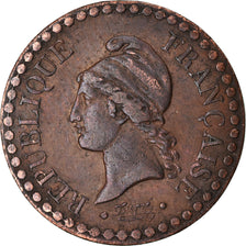 Coin, France, Dupré, Centime, 1848, Paris, EF(40-45), Bronze, KM:754