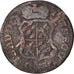 Moneda, LIEJA, John Theodore, Liard, 1750, Liege, BC+, Cobre, KM:155