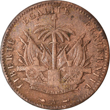 Coin, Haiti, Centime, 1894, Paris, VF(30-35), Bronze, KM:48