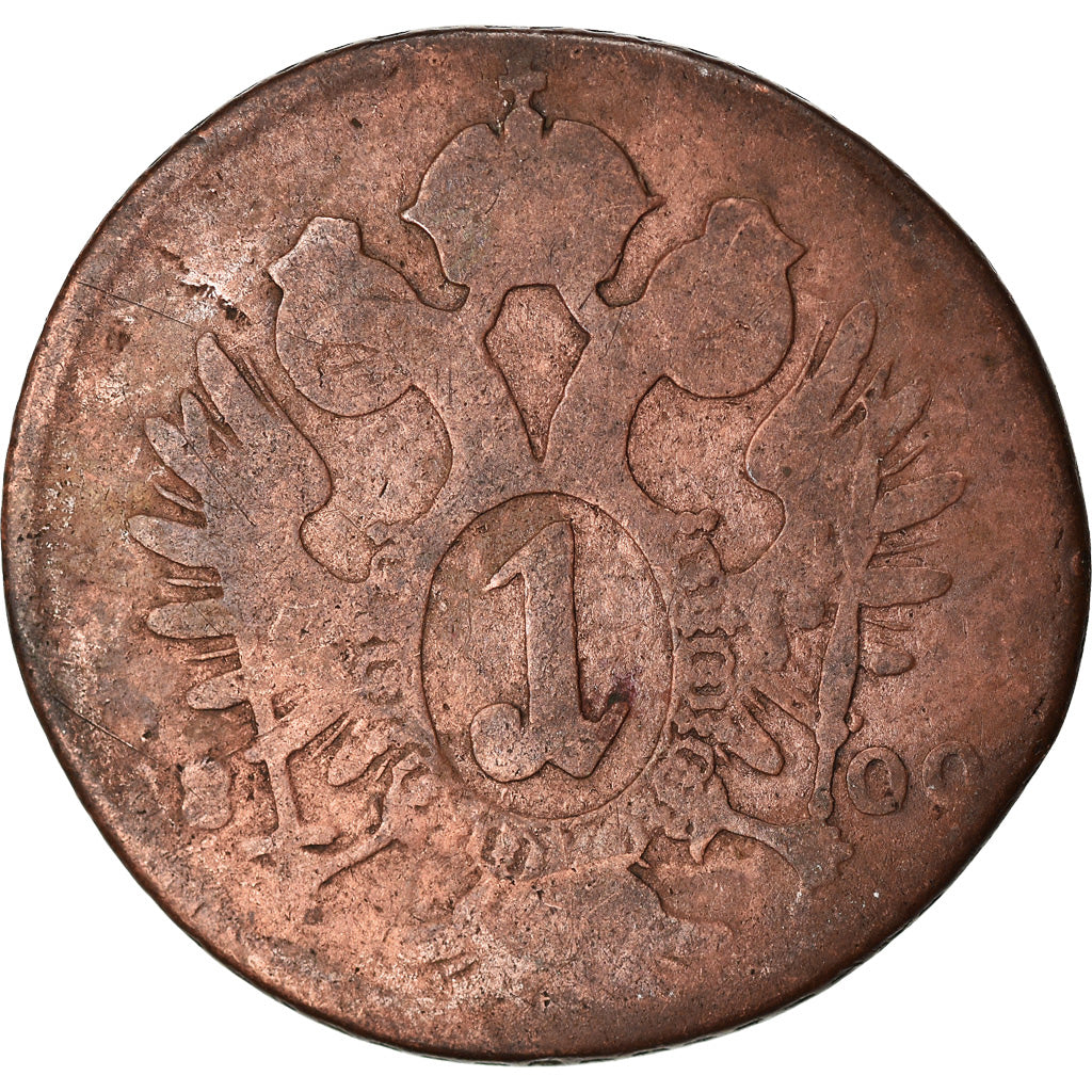 Moneta, Austria, Franz II (I), Kreuzer, 1800, Schmollnitz, B, Biglione, KM:2111