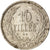 Moneda, Hungría, Franz Joseph I, 10 Filler, 1909, Kormoczbanya, BC+, Níquel