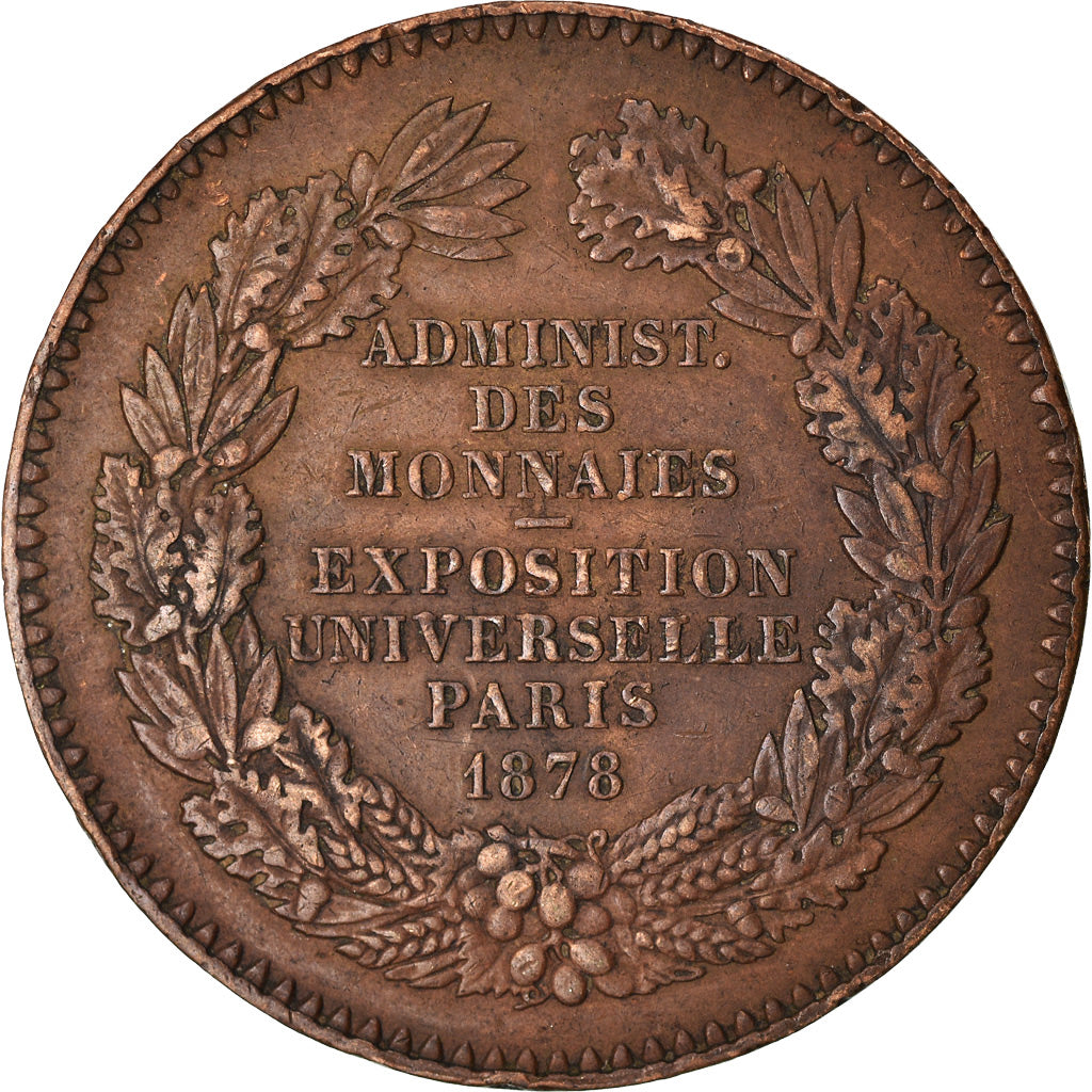Frankreich, Medaille, Administration des Monnaies et Médailles, Exposition