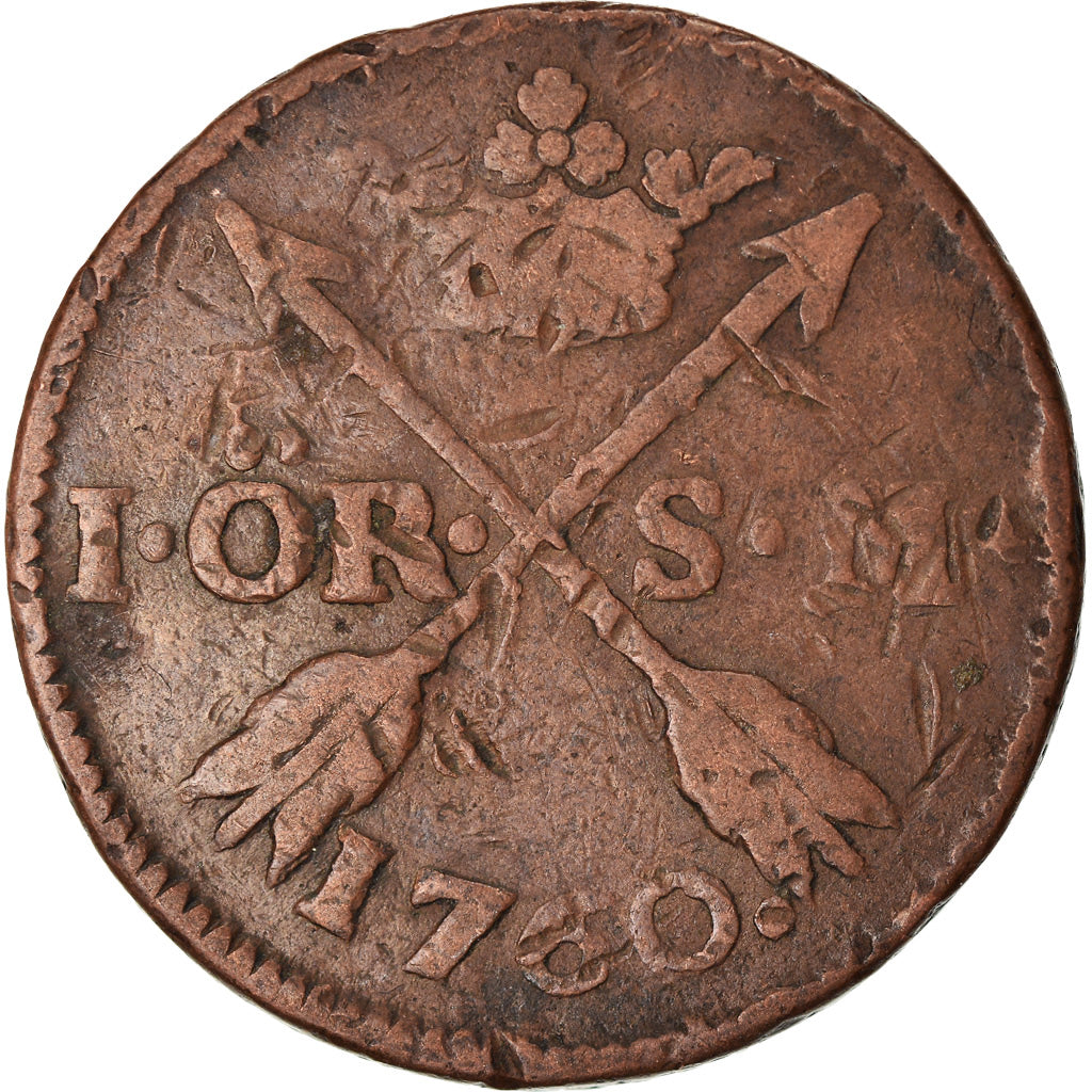 Moneta, Svezia, Adolf Frederick, Ore, S.M., 1760, B+, Rame, KM:460