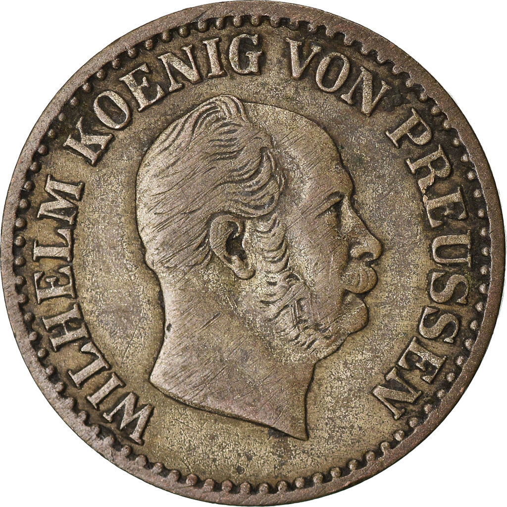 Moneta, Stati tedeschi, PRUSSIA, Wilhelm I, Groschen, 1869, Breslau, MB+