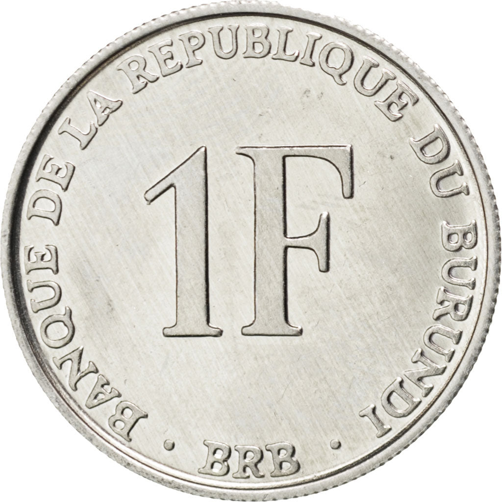 BURUNDI, Franc, 1993, KM #19, MS(63), Aluminum, 18.91, 0.84