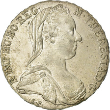 Moneda, Austria, Joseph II, Thaler, 1780, Vienna, Restrike, EBC, Plata, KM:T1