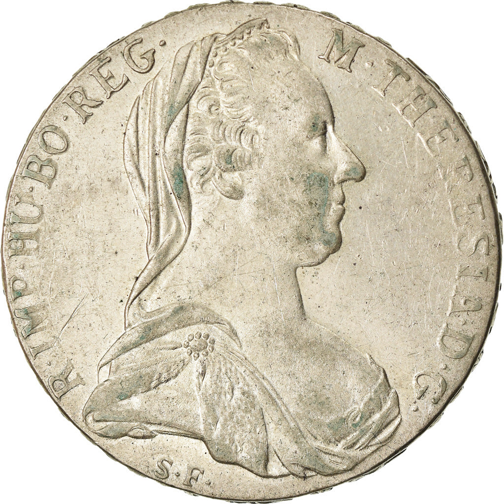 Münze, Österreich, Joseph II, Thaler, 1780, Vienna, Restrike, SS+, Silber