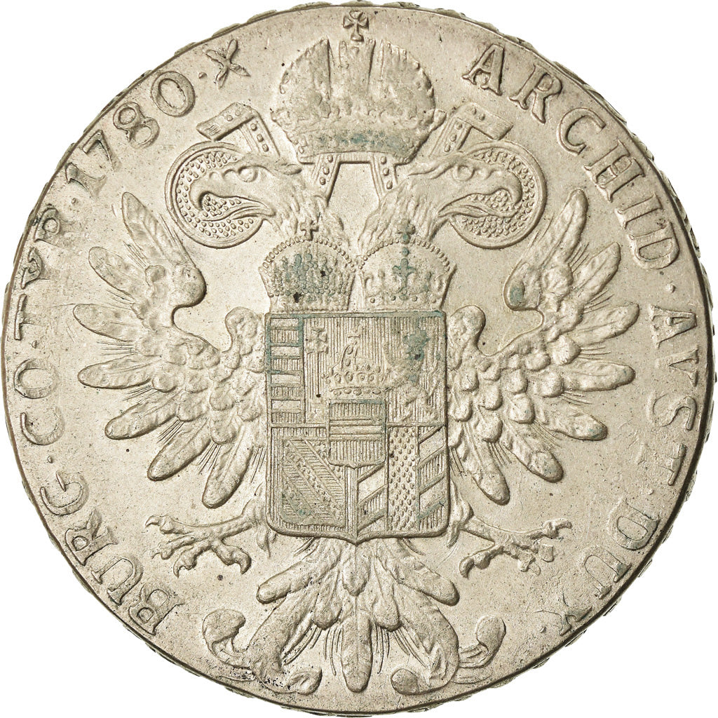 Münze, Österreich, Joseph II, Thaler, 1780, Vienna, Restrike, SS+, Silber