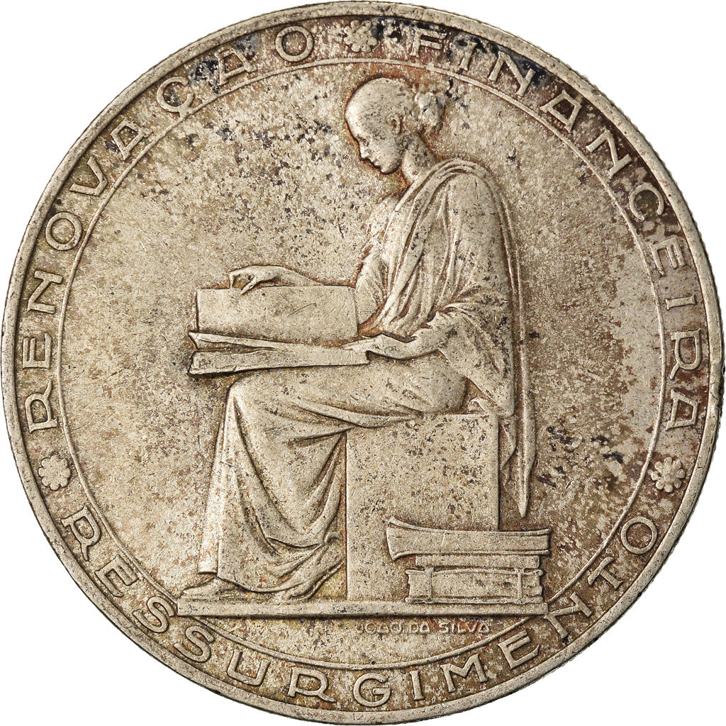 Moneta, Portogallo, 20 Escudos, 1953, BB, Argento, KM:585