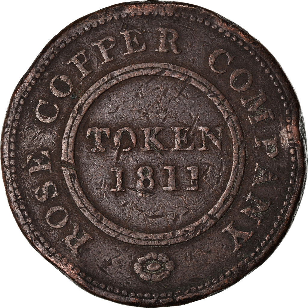 Coin, Great Britain, Birmingham and Swansea, Penny Token, 1811, Birmingham