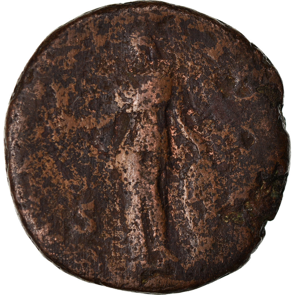 Moneda, Faustina II, As, 145-146, Roma, BC, Bronce, RIC:1389a