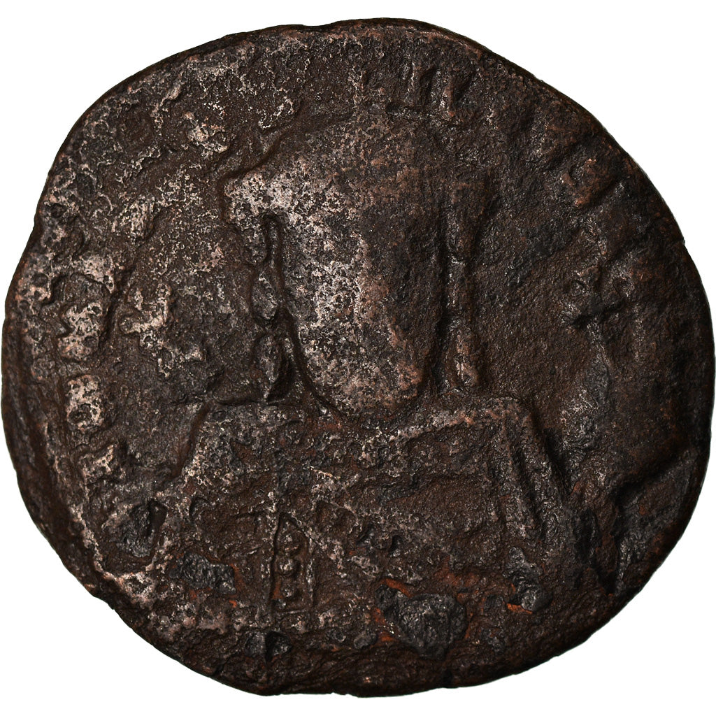 Münze, Constantine VII with Romanus I, Follis, 931-944, Constantinople, S