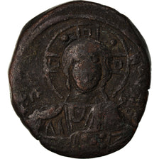 Monnaie, Romain III Argyre, Follis, 1028-1034, Constantinople, TB+, Bronze