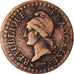 Moneta, Francja, Dupré, Centime, AN 6, Paris, VF(30-35), Bronze, KM:646