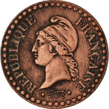 Munten, Frankrijk, Dupré, Centime, 1849, Paris, ZF, Bronze, KM:754, Gadoury:84